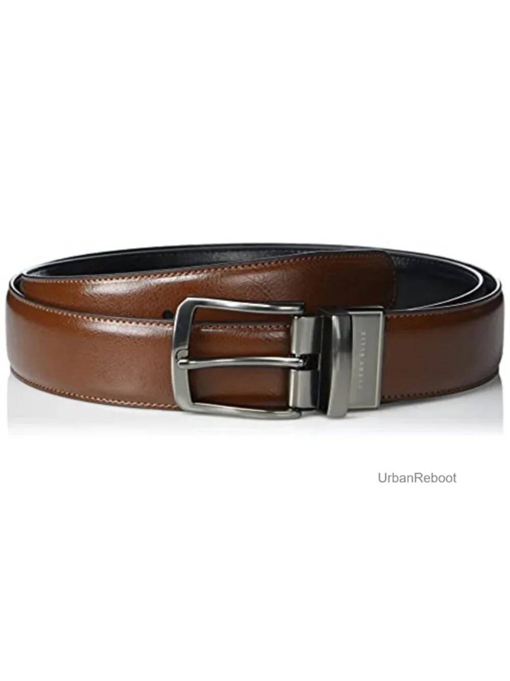 Perry Ellis Reversible Leather Dress Belt 1.5